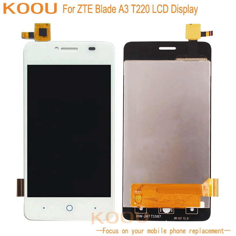 ЖК дисплей для ZTE Blade A3 T220 кодирующий преобразователь сенсорного экрана в сборе