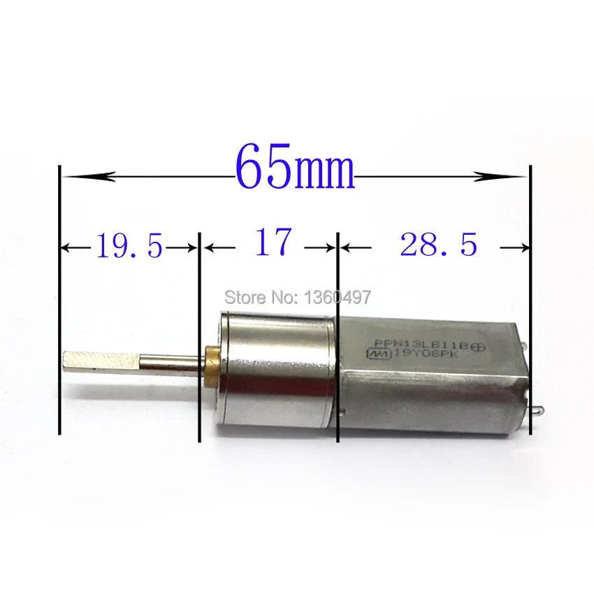 NEW 120RPM Long Shaft 19.5mm dc 12v motor 400mA 0.5A Powerful High Torque Gear Box Motor 12V | Обустройство дома