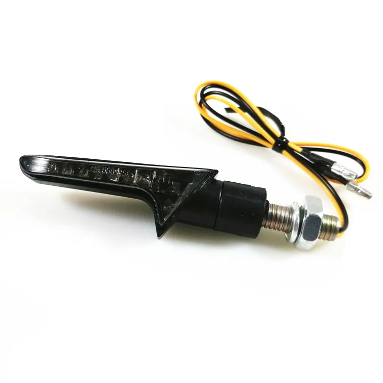 2 шт. универсальные Светодиодные поворотники для мотоцикла и велосипеда 12 В| |
