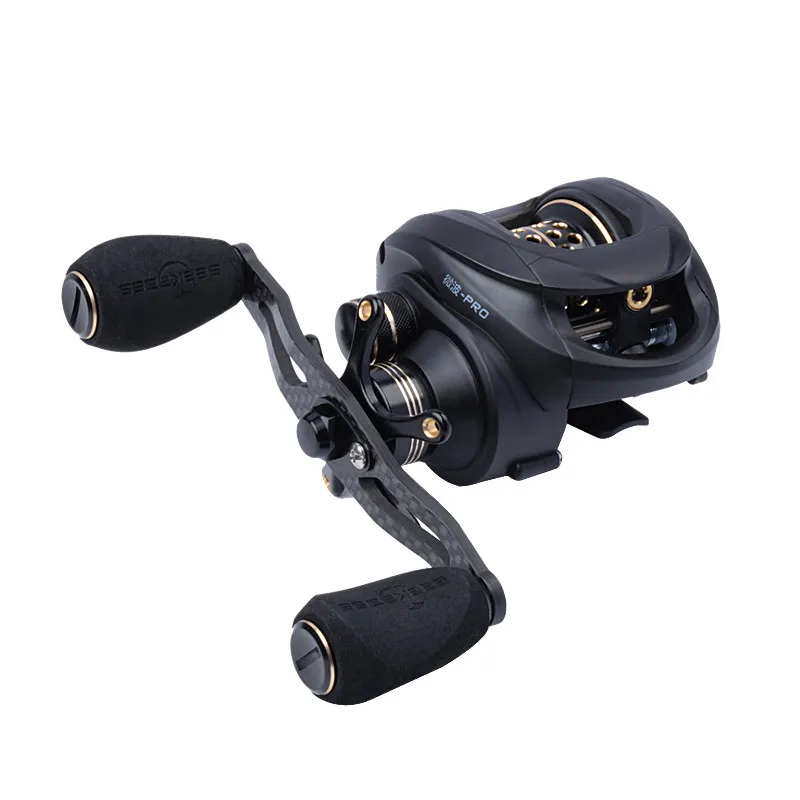 

Seekbass ishing Reel Carbon Fiber Ultralight Right Left Hand Baitcasting fishing reel 11+1BB Super light