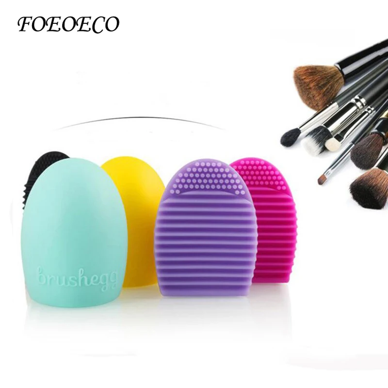 Силиконовые Косметические кисти для макияжа|makeup brush scrubber|brushegg cleancosmetic makeup brushes |