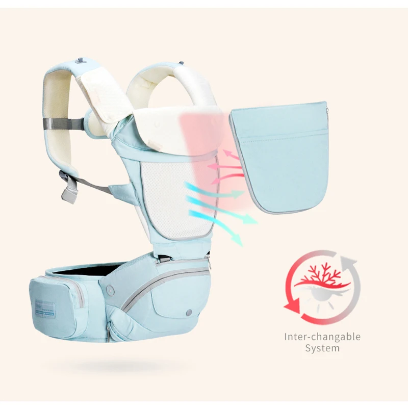 Bebamour кенгуру 6 в одном Дизайнер Слинг складной Hipseat 360 Многофункциональный