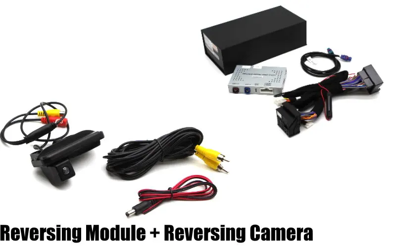 Decoder And Camera Для Mercedes Benz B W246~ декодер заднего вида камера парковки изображение автомобиля экран обновления дисплей обновление - Название цвета: Decoder And Camera