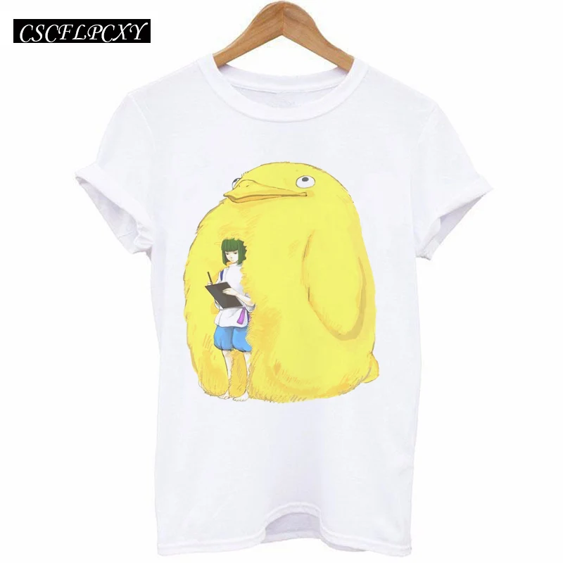 Женская футболка с коротким рукавом Camisetas Mujer белая мультяшным кроликом и