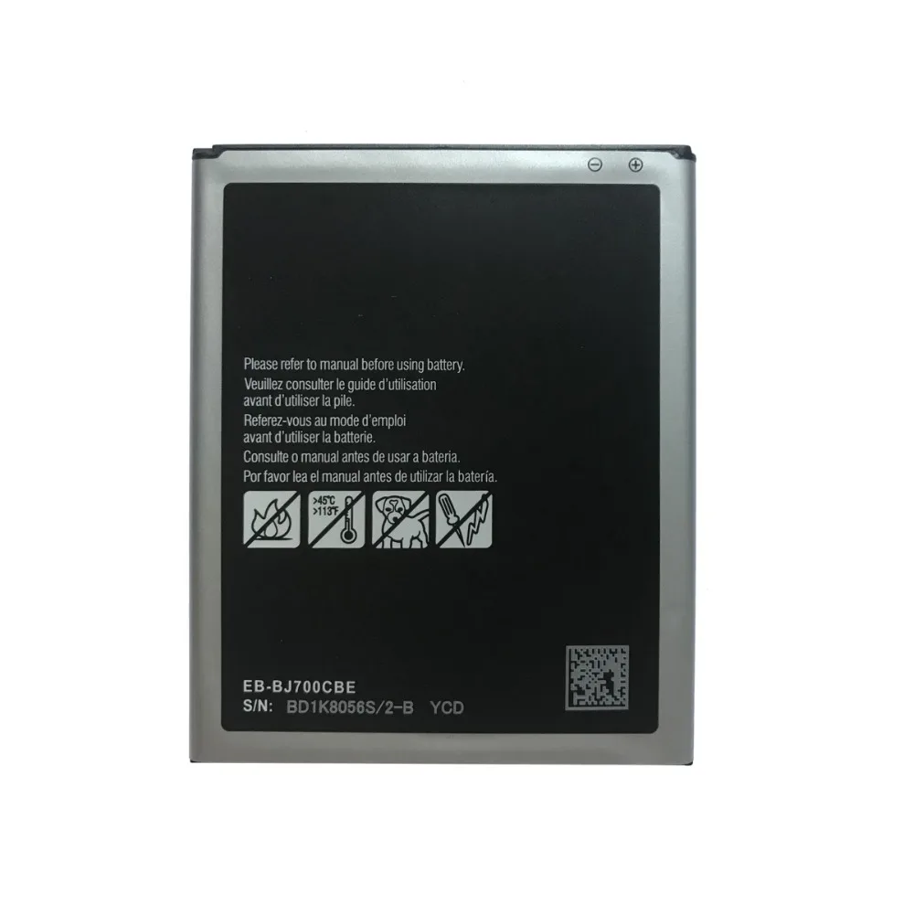 Оригинальный Батарея для samsung Galaxy J7 J700 J700F J700M J700H J700T J700P On7 (G600) 3300 мА/ч EB-BJ700BBC с NFC |