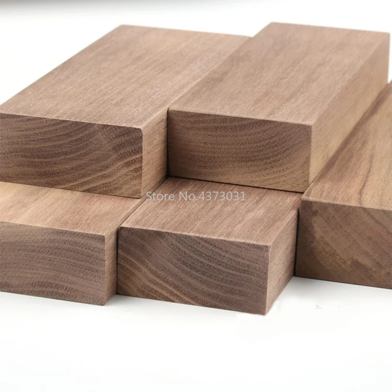 

1Piece American Black Walnut Knife handle wood Spoon plate Making materials 1 piece price Unpolished