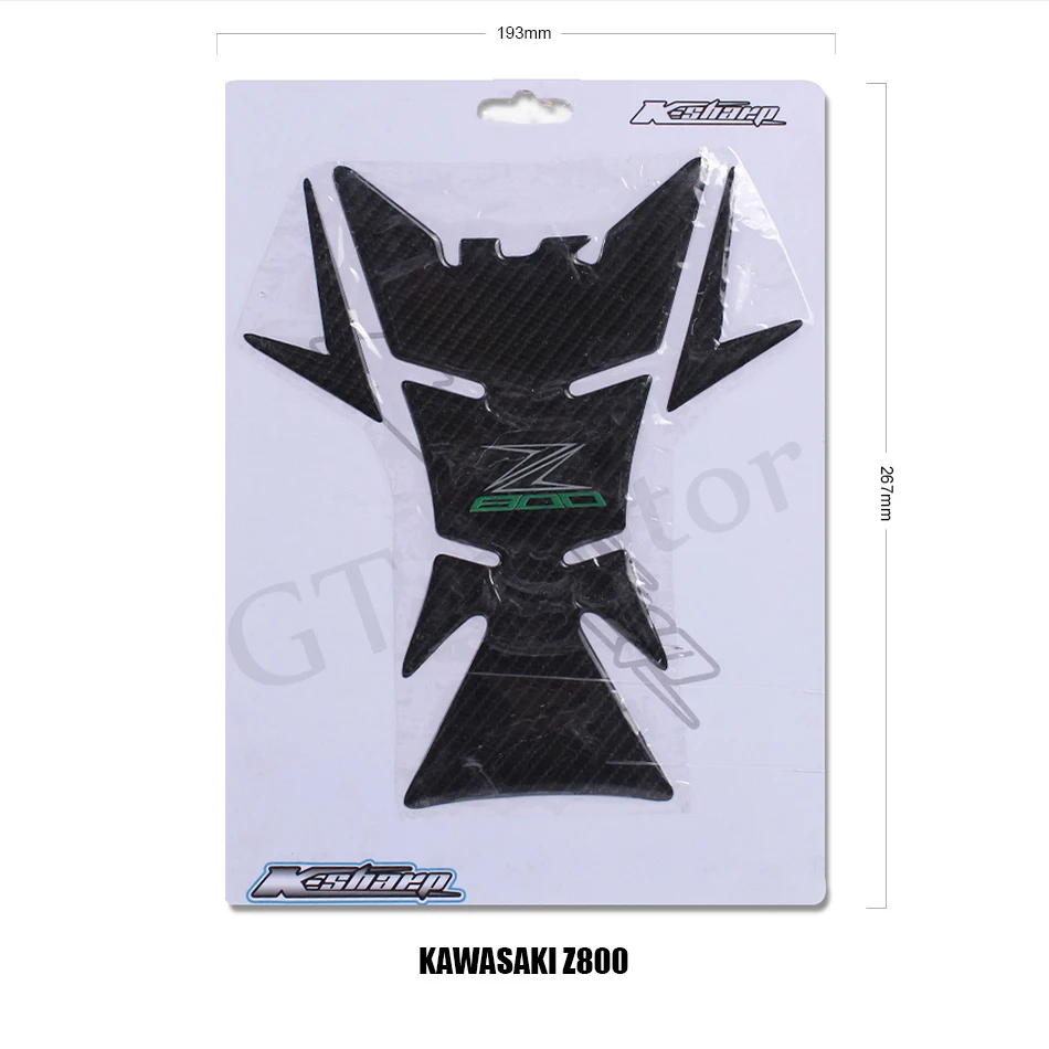 GT Motor Gas Cap Tank Pad наклейка эмблема ADESIVI 3D CARBONIO PROTEZIONE специально для kawasaki z800 z1000 MT 09 r3