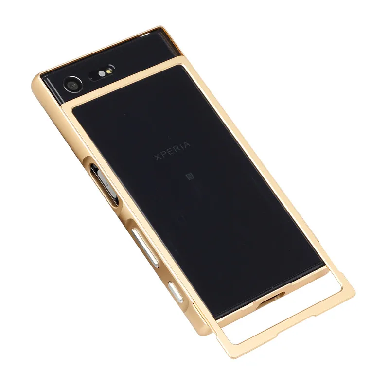 Для Sony X Compact F5321 бампер push pull металла Алюминий кадров чехол для Xperia Compact/ xperia Mini
