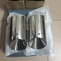 for mazda 3 6 cx 3 cx 4 cx 5 cx 8 cx 9 tail pipe auto exhaust tip muffler trim exterior stainless steel car styling accessories