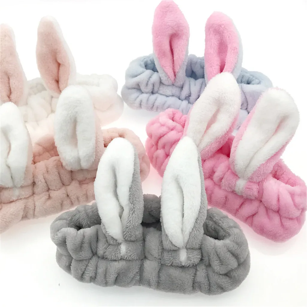 Ladies Twist Knot Headband Elastic Head Wrap Turban Rabbit Hair Band |