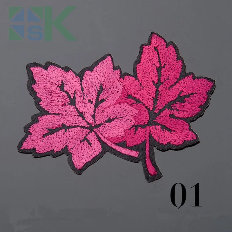 10 шт. декоративные наклейки в виде кленового листа|cloth patch stickers|cloth patchpatch stickers |