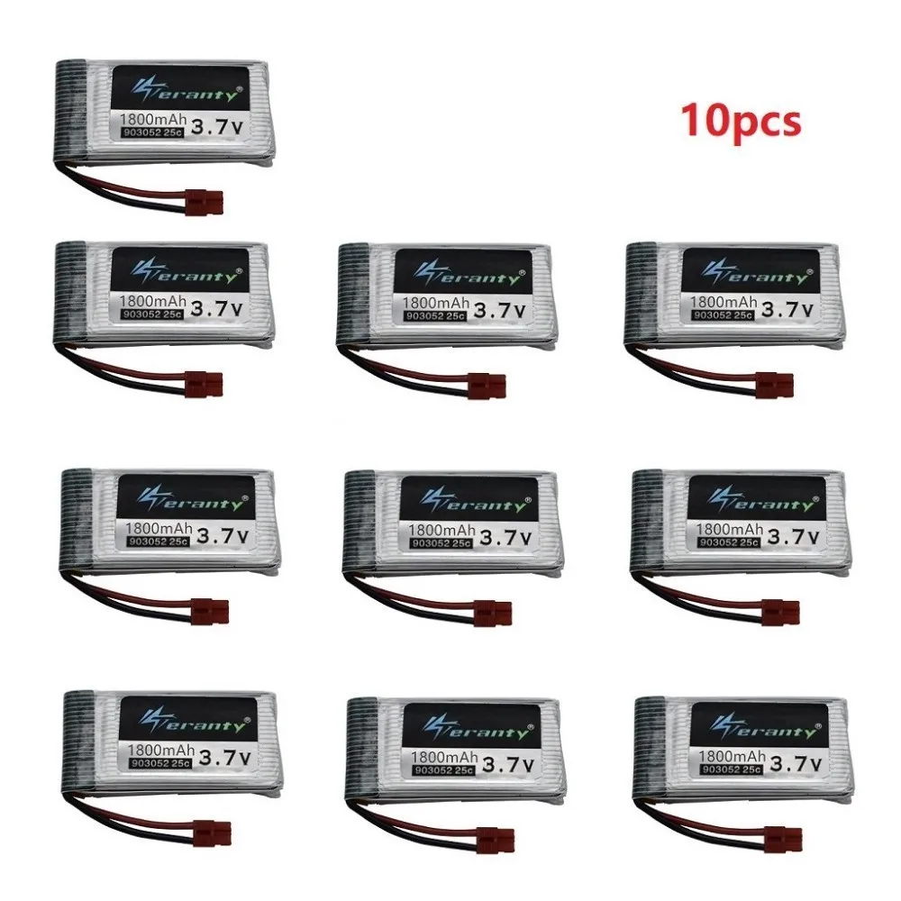 3,7 v 1800mAh литий-полимерный Батарея для KY601S SYMA X5 X5S X5C X5SC X5SH X5SW X5HW X5UW M18 H5P HQ898 H11D H11C беспилотный летательный аппарат Батарея - Цвет: Светло-зеленый