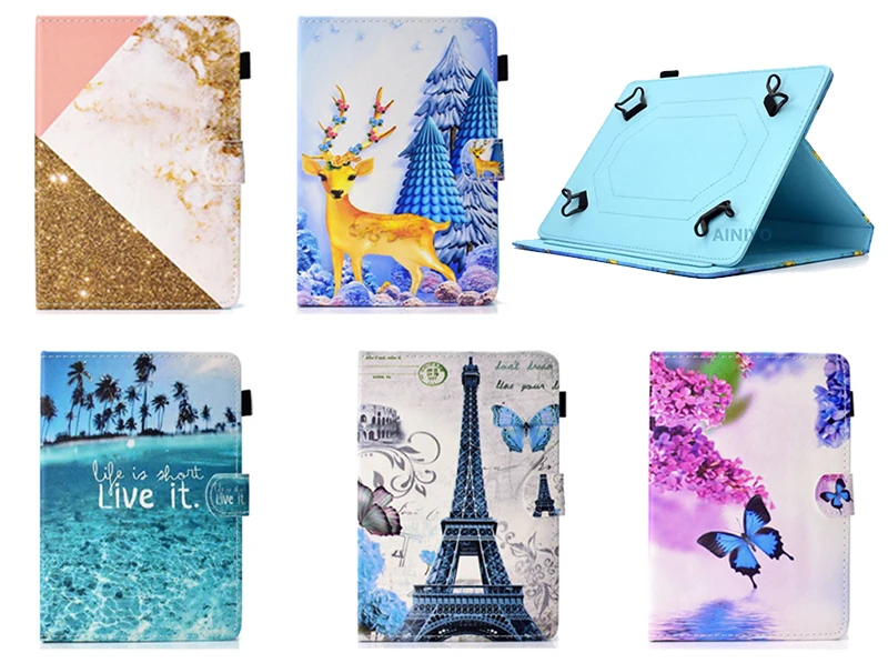 Универсальный чехол для 10,1 дюймов Планшет Digma Оптима 1022N 1023N 1024N 1025N/Самолет 1553 м 1559 1570N 1572N 1573N 3g 4G+ подарки