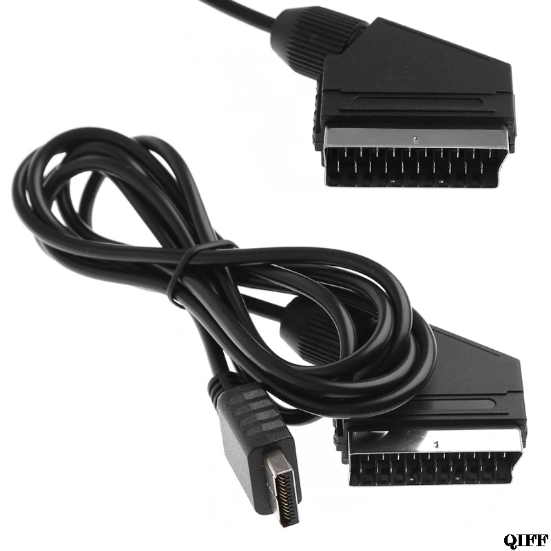 

Прямая поставка и оптовая продажа 1,8 м/6 футов RGB Scart кабель AV стерео тв для Playstation PS2 Slim Line игровая консоль APR28