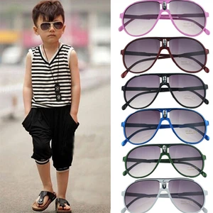 MXDMY  Kids Sunglasses Children Aviator Style Brand Design Boys Sun Glasses UV400 Protection Outdoor