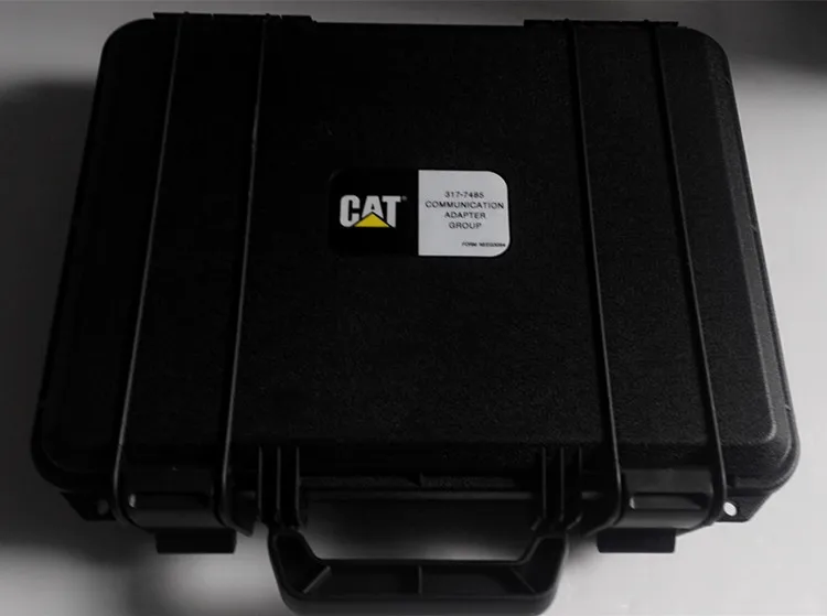 2019 real cat et3 adapter box 317 7485 2015a cat truck diagnostic tool case communication adapter Ⅲ box cat3 free global shipping