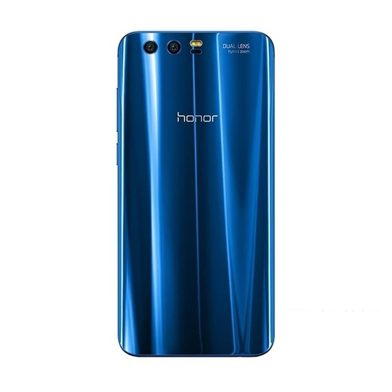 Blue Huawei, аккумулятор, стеклянная задняя крышка для huawei Honor 9 STF-AL00, 5,15 дюйма, задняя крышка, защитный чехол для телефона - Цвет: Blue