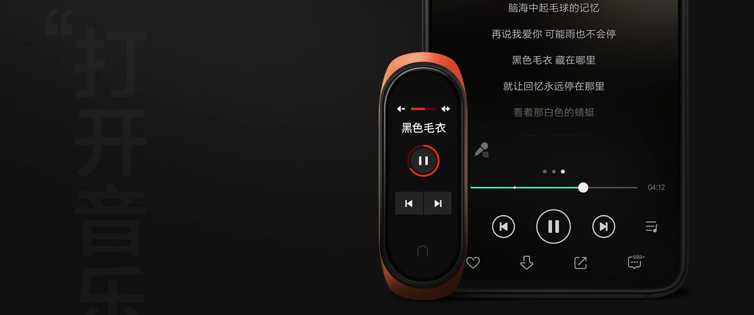 Xiaomi mi Band 4 mi band 4 Bluetooth 5,0 Браслет фитнес-браслет AMOLED цветной сенсорный экран Музыка AI пульс