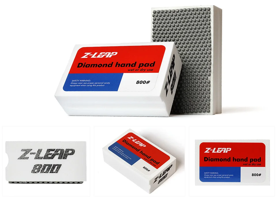 Z-LEAP, 1 шт., Полировочный круг из смолы с бриллиантами для ручной полировки, пена для стекла, керамики, мрамора, гранита, камня, мелкого шлифования, влажного использования, зернистость 800-7000