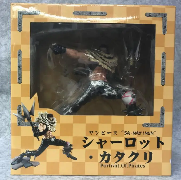 Аниме One Piece Portrait.Of.Pirates P.O.P Charlotte Katakuri экшн фигурка модель игрушки|Игровые фигурки