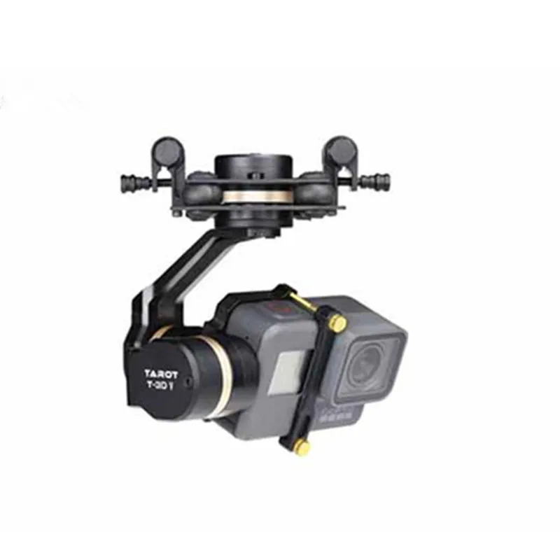 Высокое Качество Таро TL3T05 для Gopro 3DIV металлический 3-осевой бесщеточный гидростабилизатор камеры PTZ для Gopro Hero 5 для съемкой от первого лица Системы пульт дистанционного управления для спортивной Камера