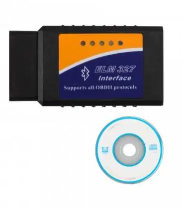 OBD2 ELM327 V1.5 Bluetooth 327 OBD считыватель кодов чип PIC18F25K80 работает с Android/IOS/Windows 12V