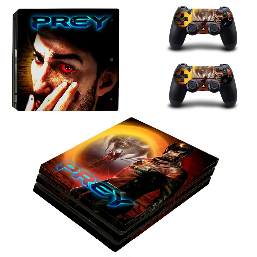 Игра добычи PS4 Pro кожи наклейки для Sony PlayStation 4 консоли и контроллеры настенные