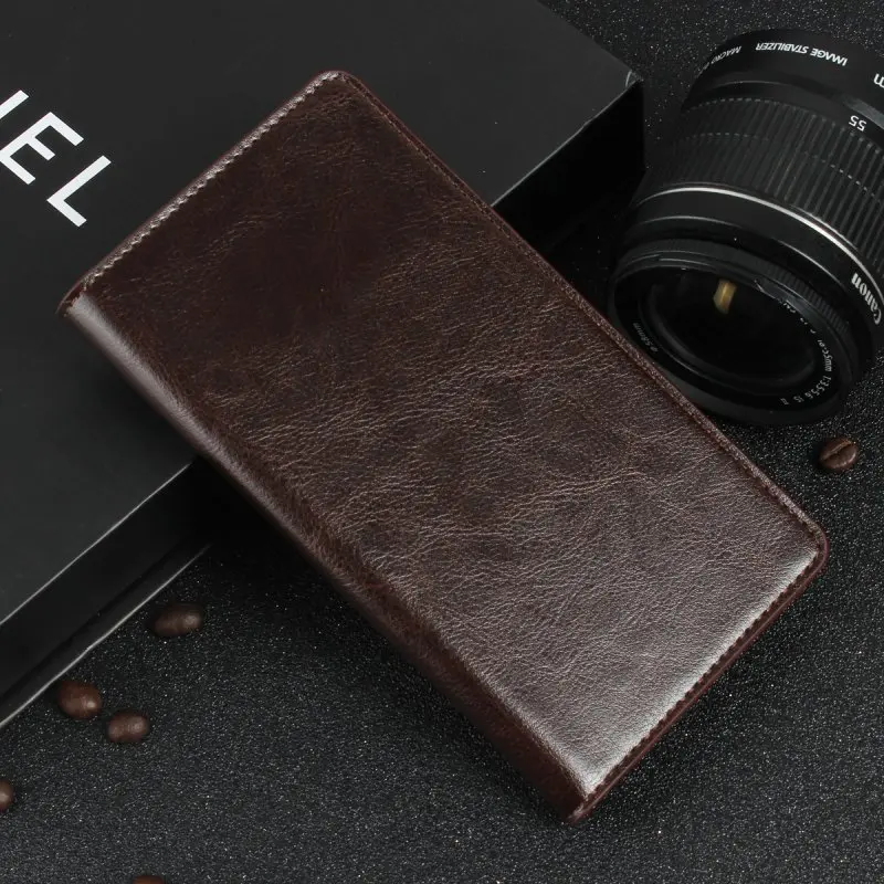 dark brown Кожаный чехол для Xiaomi mi Max mi x mi 5 mi 4S 5 4S Note 2, деловой кошелек, чехол для телефона, чехол для Xiao mi Max Red mi 3 3s Capinhas - Цвет: dark brown
