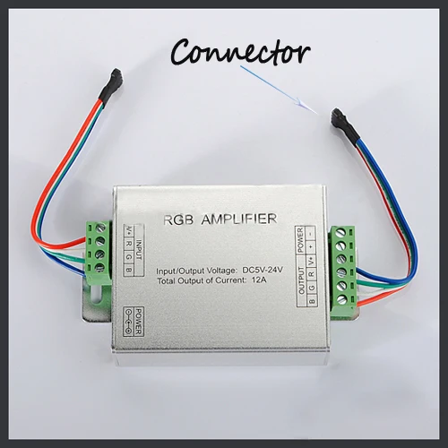 Акция! 6 шт. RGB 5050 SMD 4 светодиодные полосы света знак усилитель сигнала 12 В|amplifier