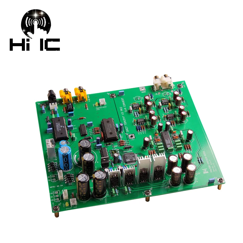 TDA1547 V3 mk2A HiFi лихорадка ЦАП Декодер совета DAC7 Архитектура декодер | Электроника