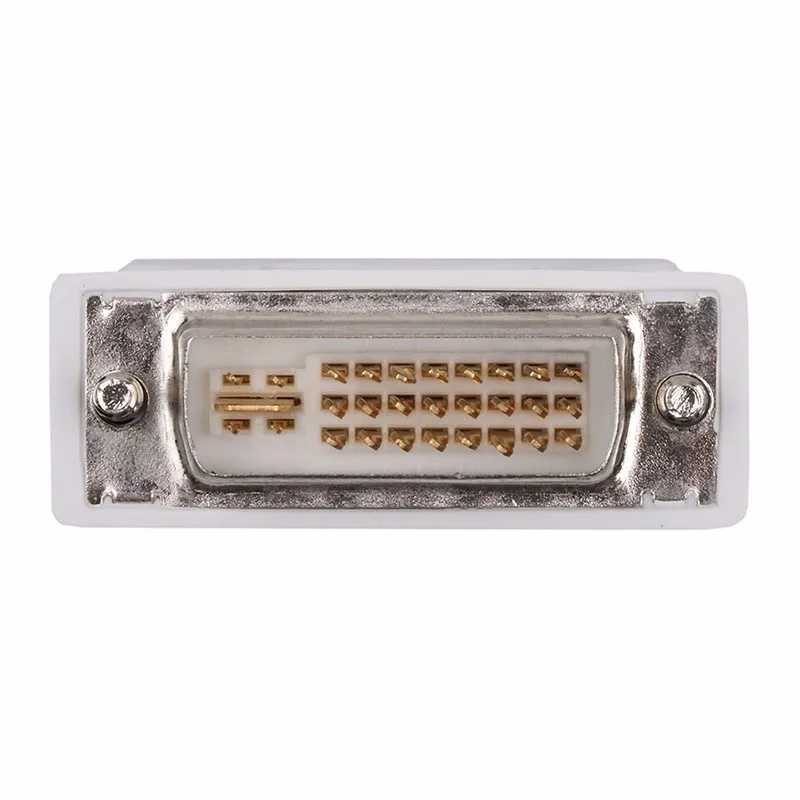 Горячий DVI к VGA адаптер кабель папа женскому 24 + 5 Pin 1080P конвертер для HDTV монитора