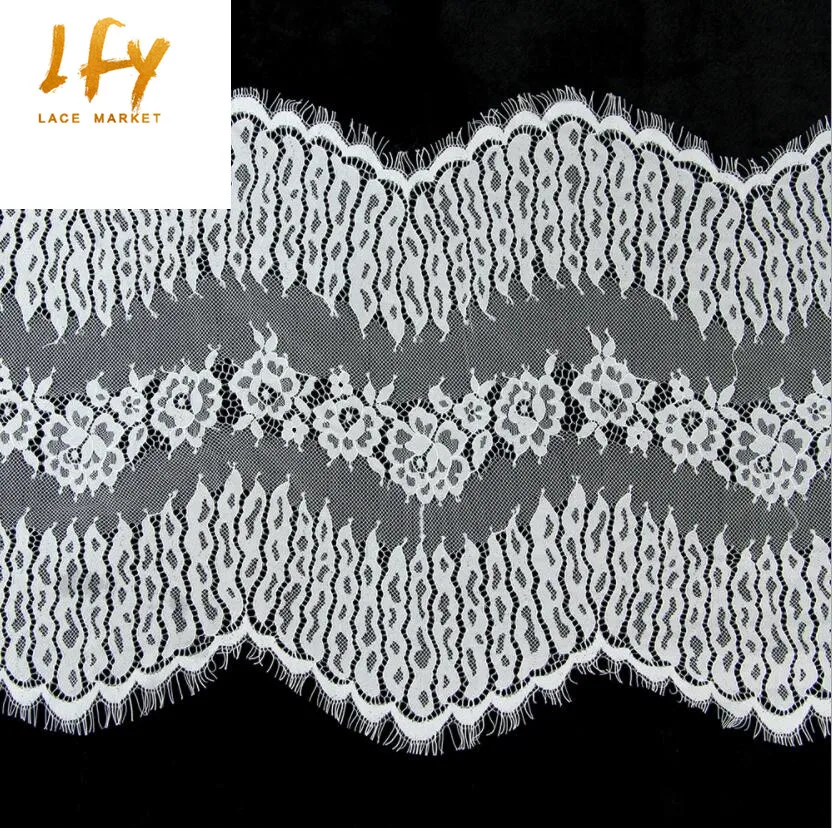 

Новое красивое свадебное платье 3 м длиной 35 см кружевное модное платье для выпусквечерние вечера с французской кружевной отделкой Шантиль...