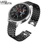 Ремешок Laforuta из нержавеющей стали для Samsung Galaxy Watch 46m Samsung Gear S3 FrontierClassic, быстросъемный ремешок на запястье 22 мм