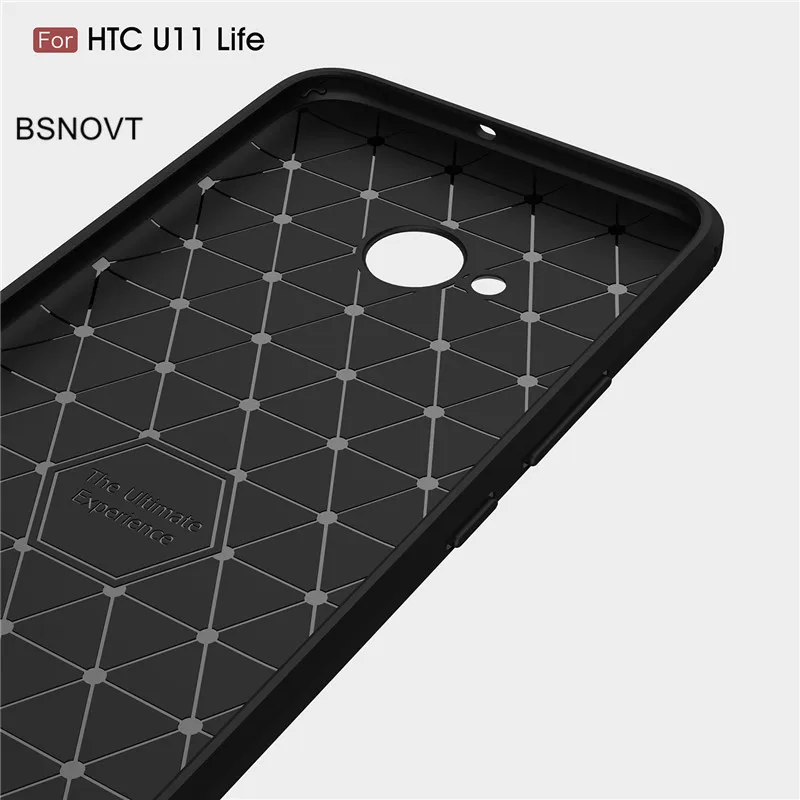 BSNOVT чехол для HTC U11 Life противоударный силиконовый матовый телефона Case Phone Funda Shell 5