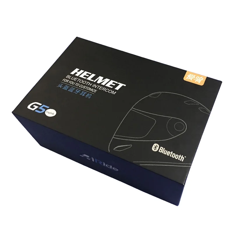 2 предмета AiRide G5 Pro 500 м 4 райдеров группового домофон MP3 HD 1080P видео Регистраторы
