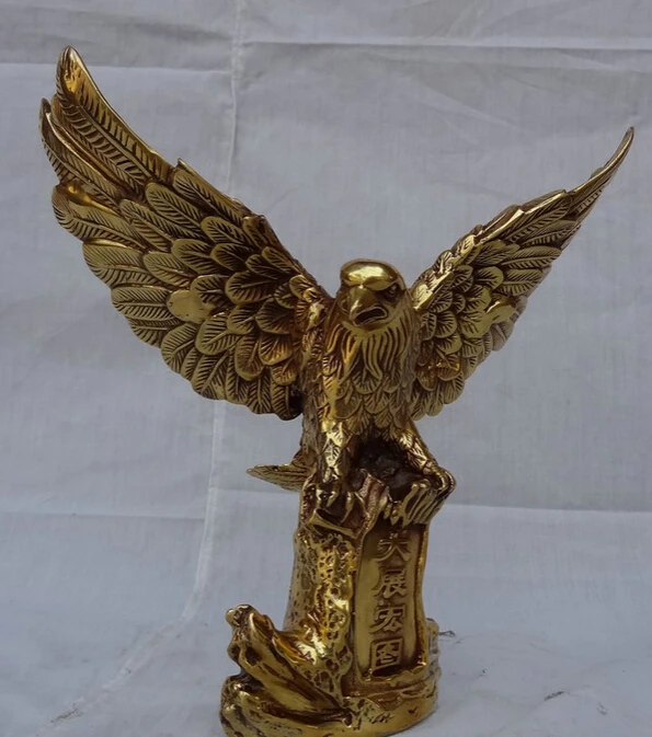 Песня voge Gem S4797 9 &quotКитайская медная фольклорная птица открытые крылья Летающий