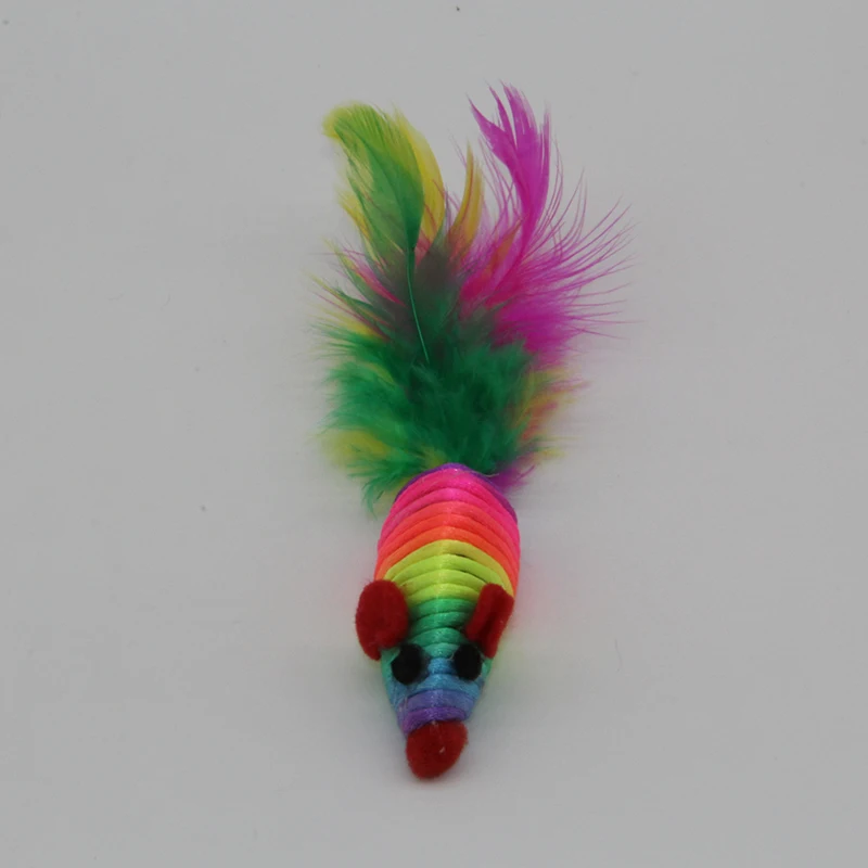 Westrice цветные Забавные милые мыши с ранами игрушки для кошек и собак домашних