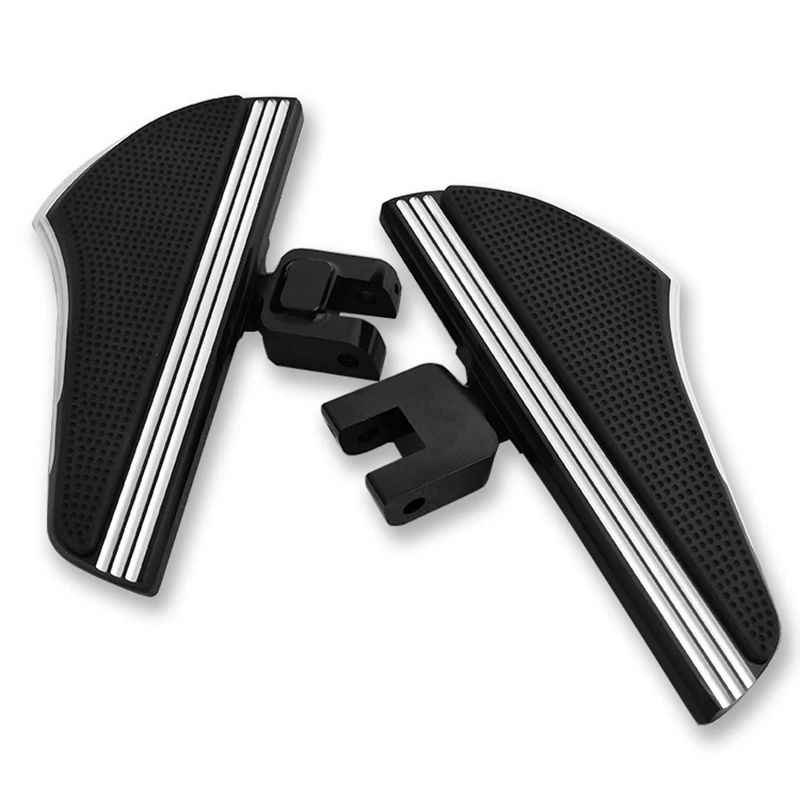 Подножка для мотоцикла подножка Мото части CNC En алюминиевый Noir хром Pour Chef Indien Black