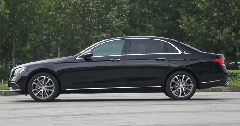 Для Mercedes Benz E Class W213 E200l 300l 2016-2019 ABS боковые молдинговые декоративные полосы отделка
