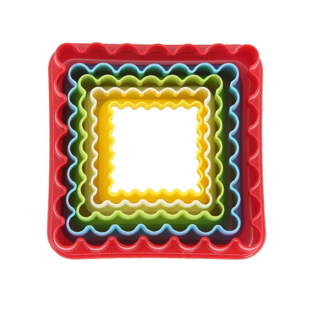 WALFOS 1 комплект резак для печенья слайсер рамка торта сделай сам форма в форме