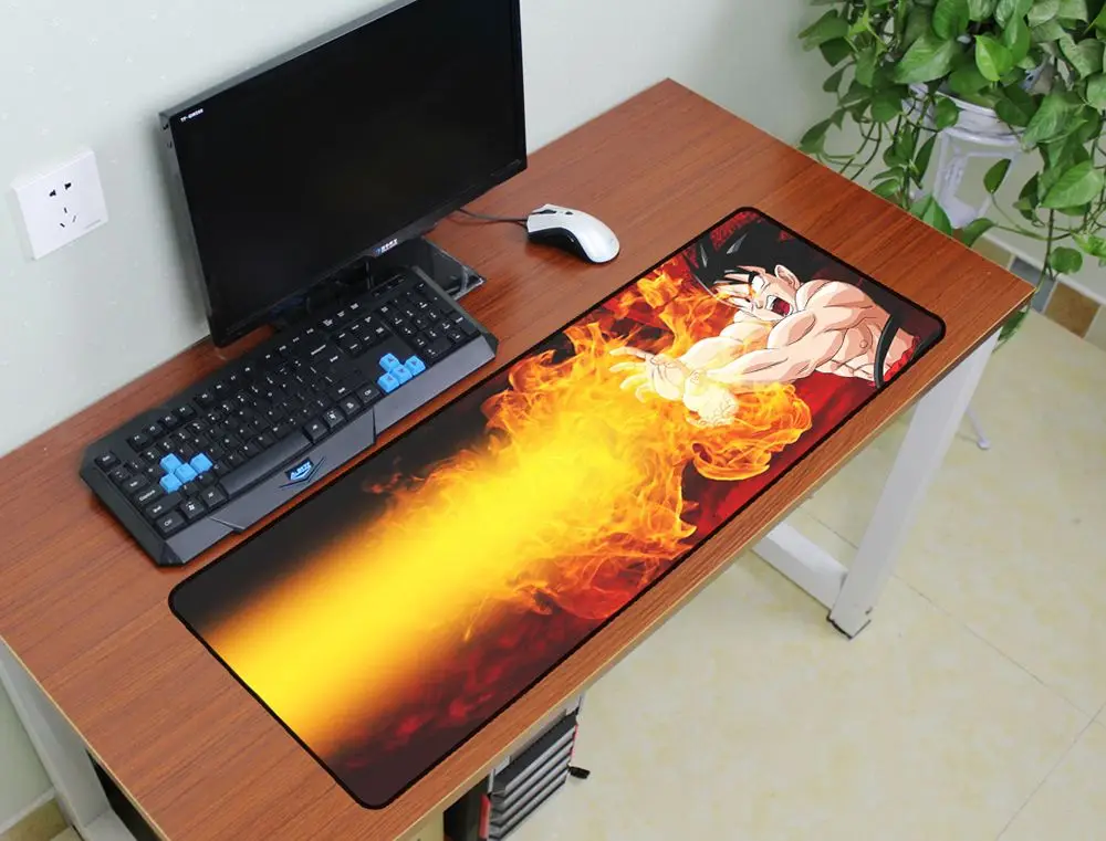 Size 900x300x3mm Коврик для мыши Dragon Ball 900x300x3 мм коврик для мыши на заказ notbook компьютерный коврик для мыши Аниме игровой коврик для мыши геймер клавиатура Коврик для мыши - Цвет: Size 900x300x3mm