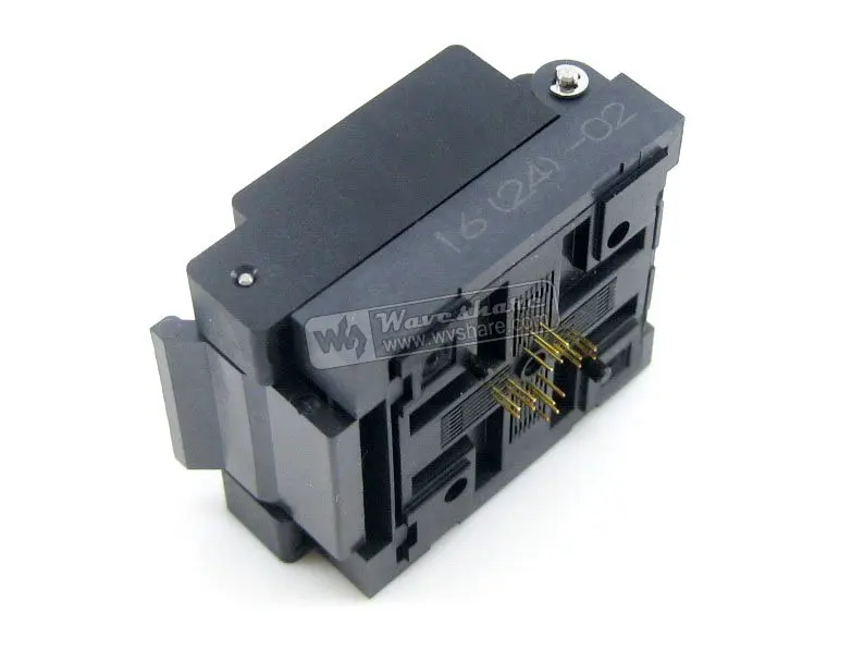QFN16 MLP16 MLF16 QFN 16(24)B 0.5 02 Enplas IC тестовый сгорающий Адаптер для программирования