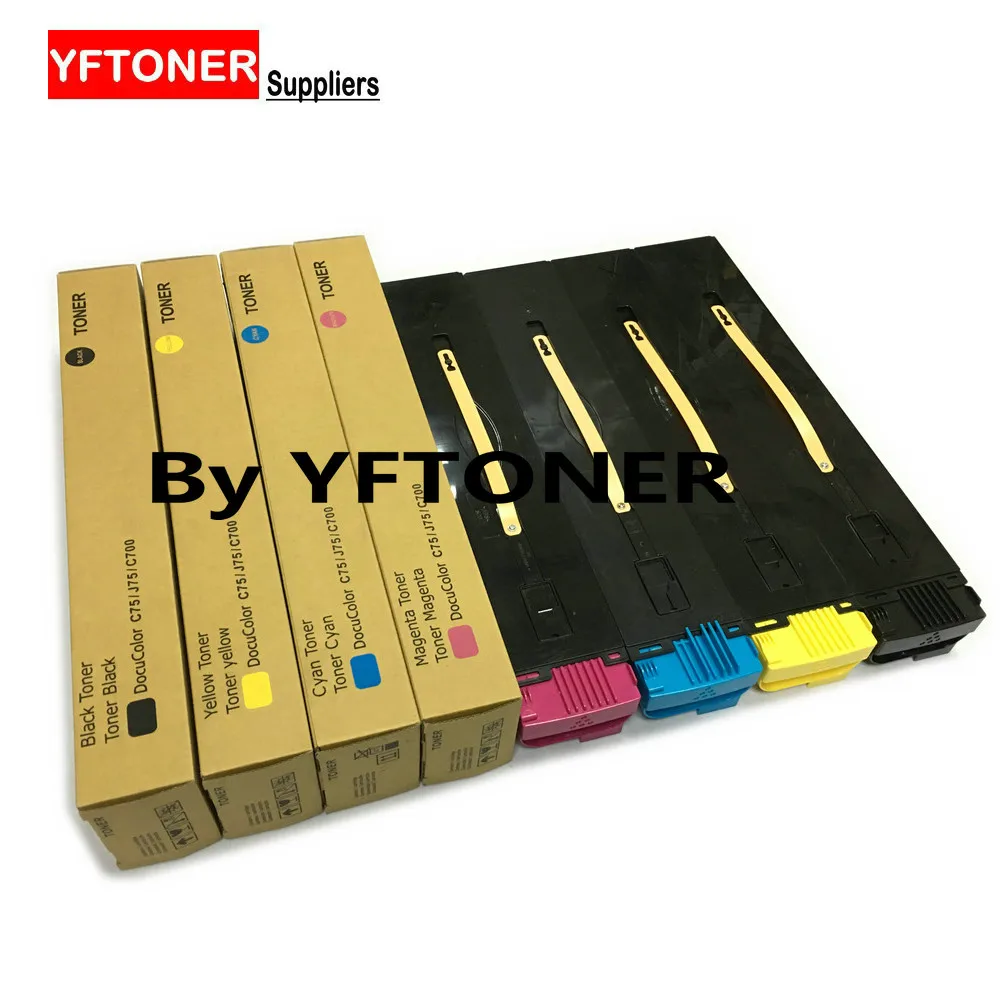 YFTONER совместимый цветной тонер картридж 006R01375 006R01376 006R01377 006R01378 для Xerox Docu Color 700