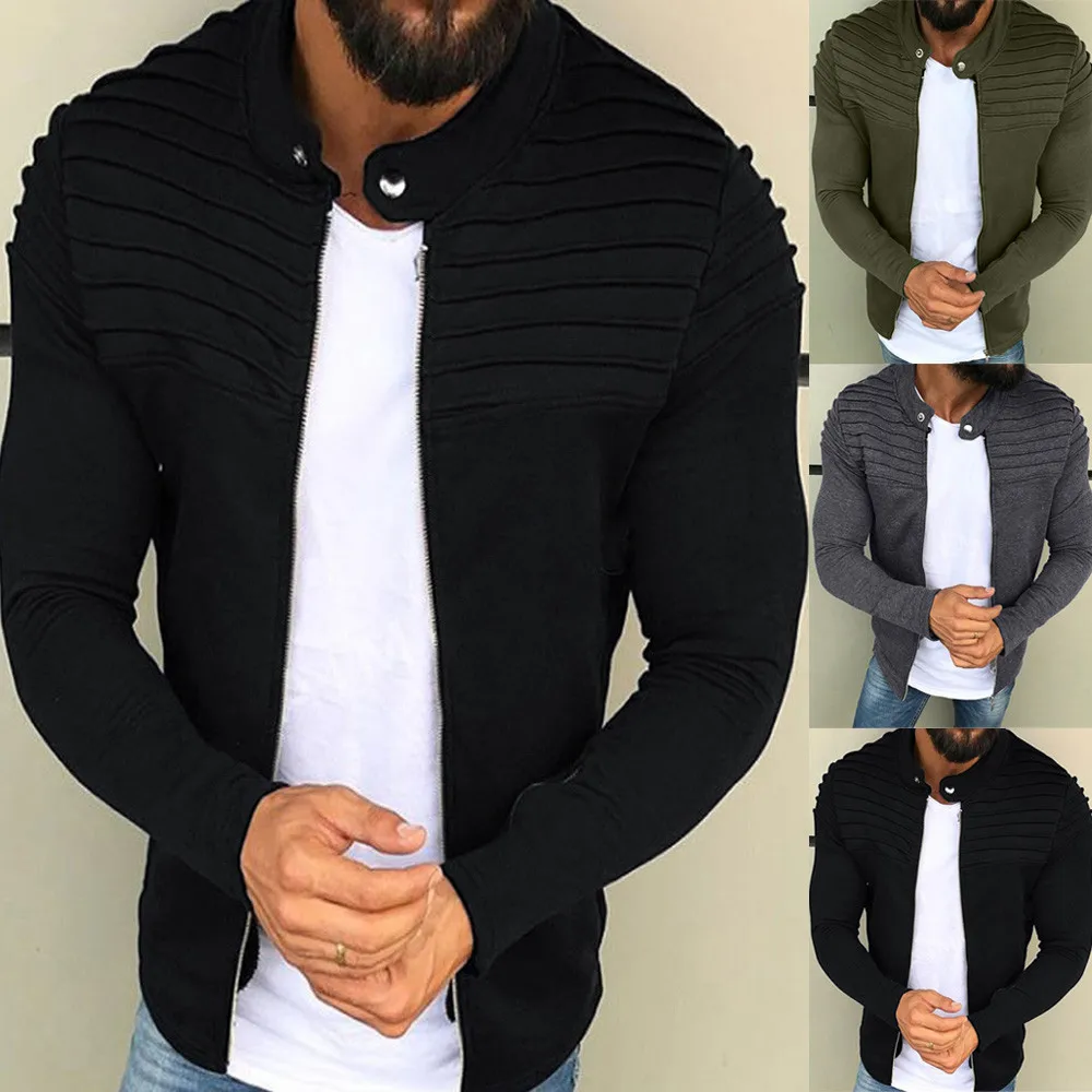 Мужская Куртка jaqueta masculino зима осень длинный рукав Уличная одежда реглан на молнии пальто реглан casaco masculino