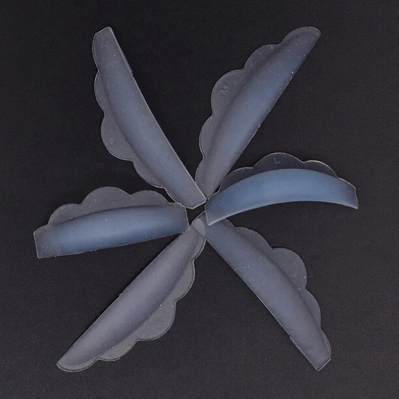 6 шт. подтяжка для ресниц набор силиконовых подушечек наращивания бигуди завивки