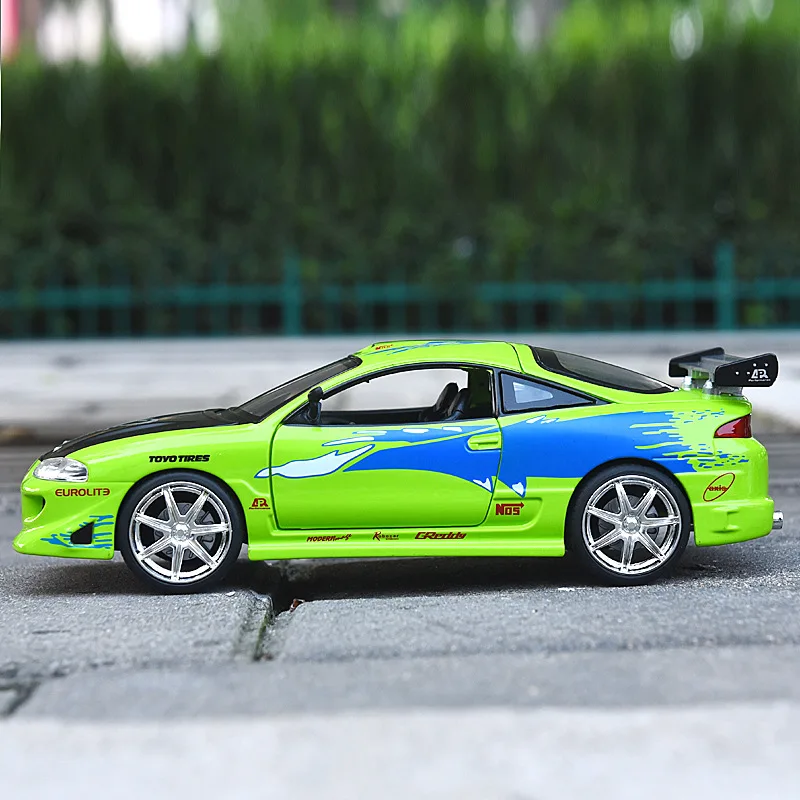 1:24 литые модели автомобилей автомобили из сплава gld3 Coche игрушки для детей Mitsubishi