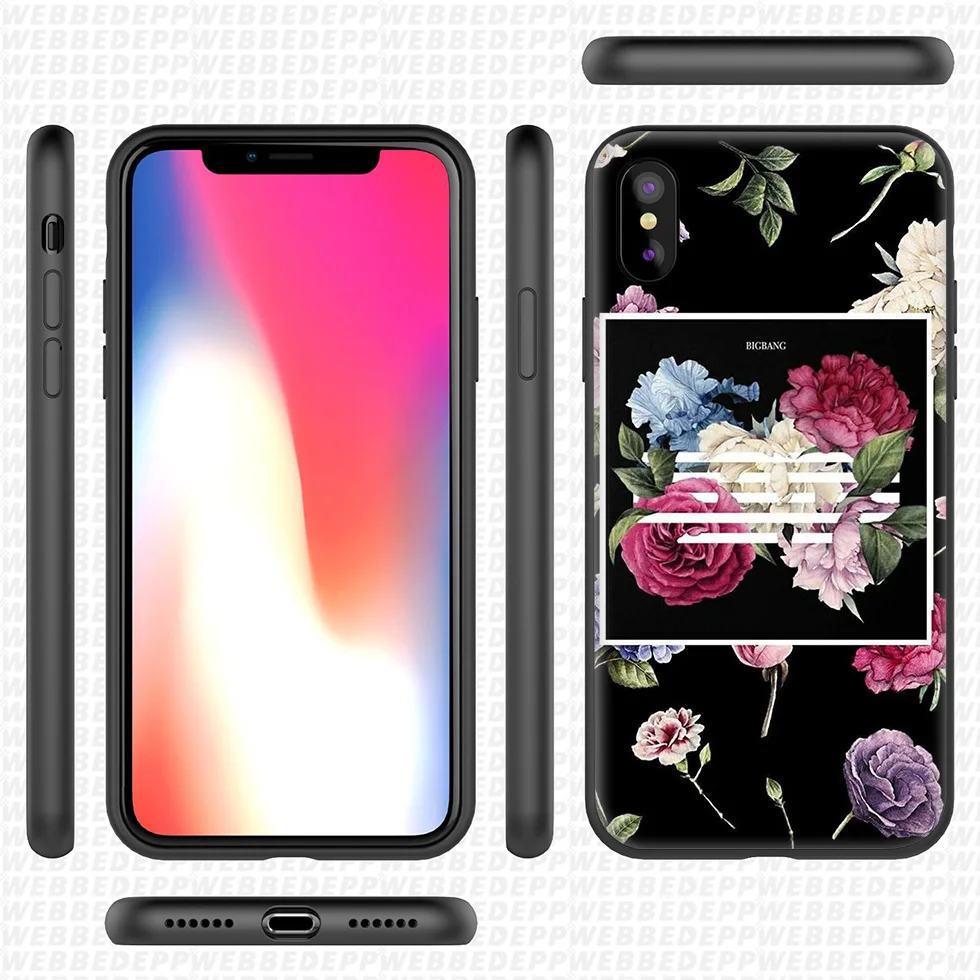 Мягкий силиконовый чехол WEBBEDEPP Bigbang G Dargon для iPhone 11 Pro Xr Xs Max X или 10 8 7 6 6S Plus 5 |