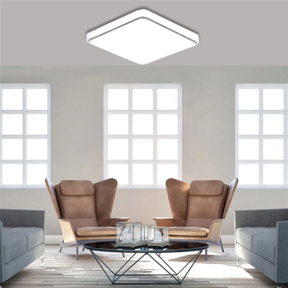 24 Вт светодио дный LED панель свет установлен 30X30 см AC85-2650V 2000LM CoolWhite потолочный