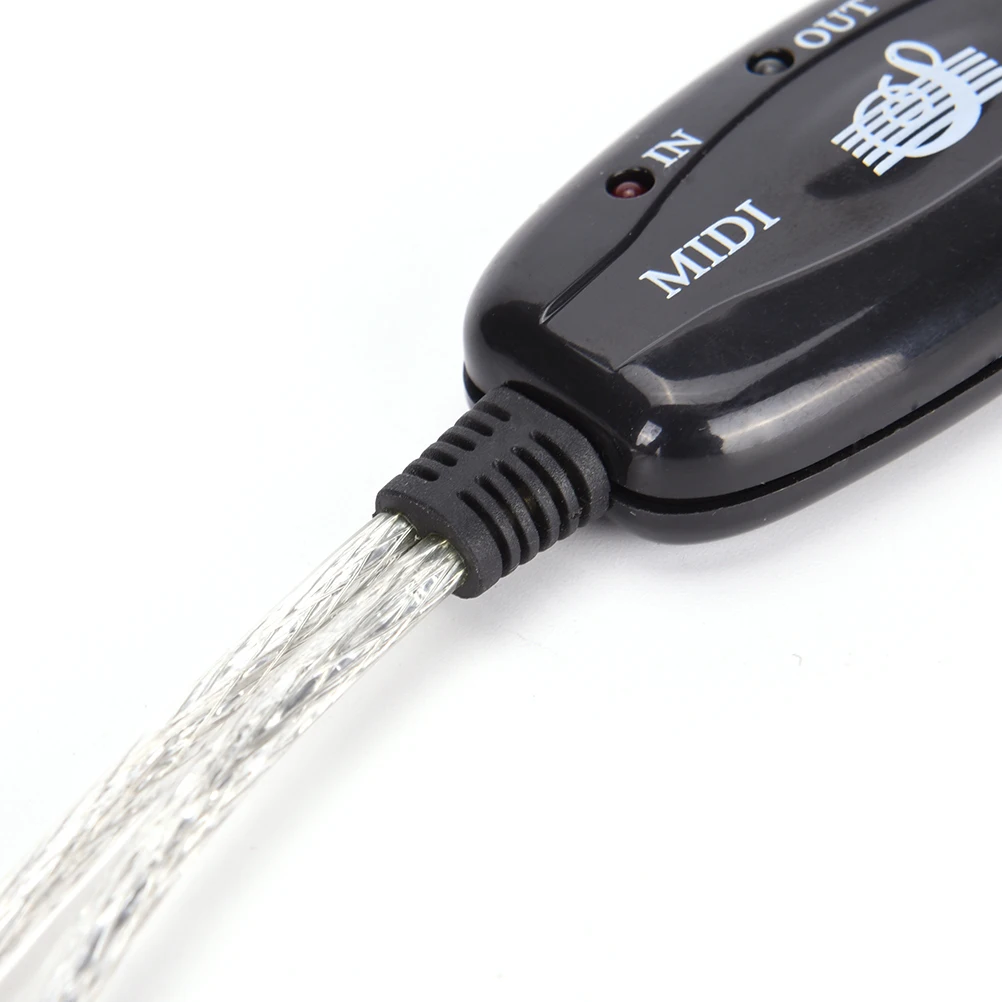 Горячий USB в MIDI кабель конвертер 2 1 ПК для синтеза музыки студия клавиатура