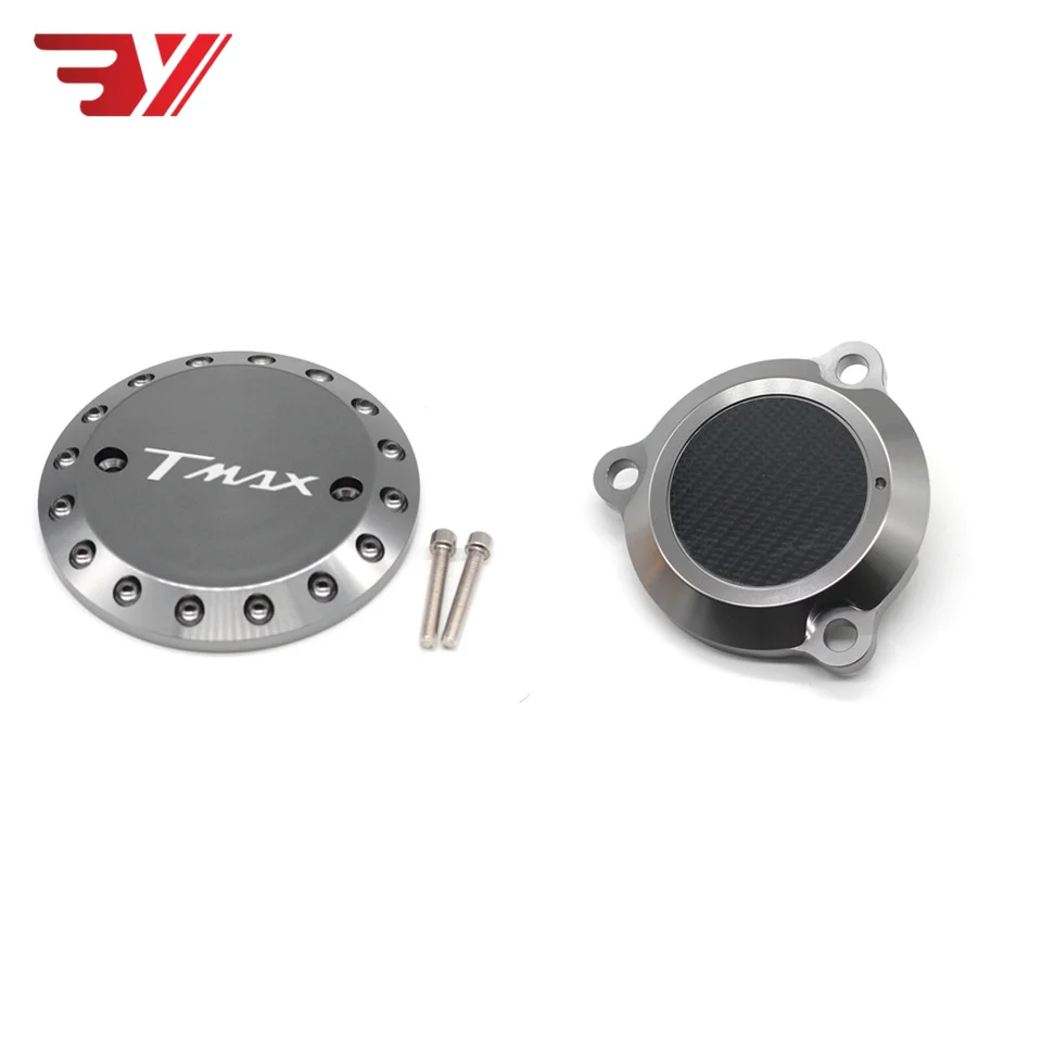 1 set Titanium BYSPRINT Мотоцикл CNC алюминиевый карбоновый Двигатель Защитная крышка статора для YAMAHA TMAX 530 t-max 530 2012 - Цвет: 1 set Titanium